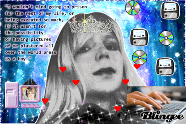 Faith Holland, _Chelsea Manning Fan Art 8_, 2013
